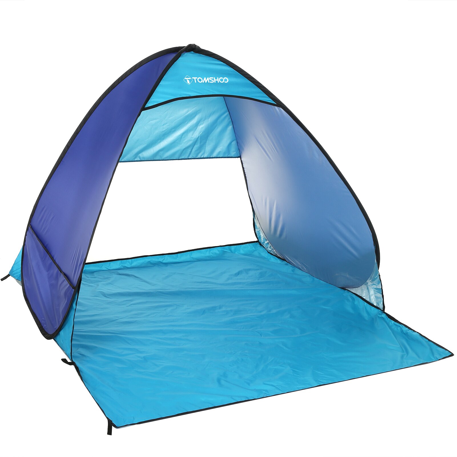 Cheap Goat Tents TOMSHOO Automatic Instant Pop Up Beach Tent Lightweight Outdoor Beach Shade Sun Shelter Tent Canopy Cabana with Carry Bag   